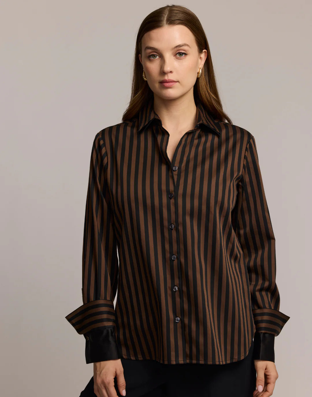 Margot Long TV Sleeve Stripe Shirt