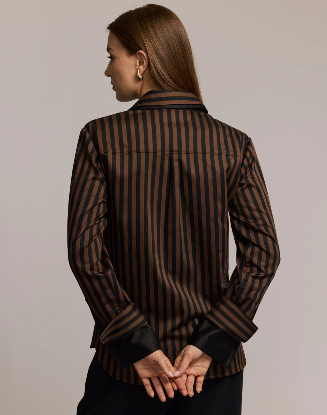 Margot Long TV Sleeve Stripe Shirt