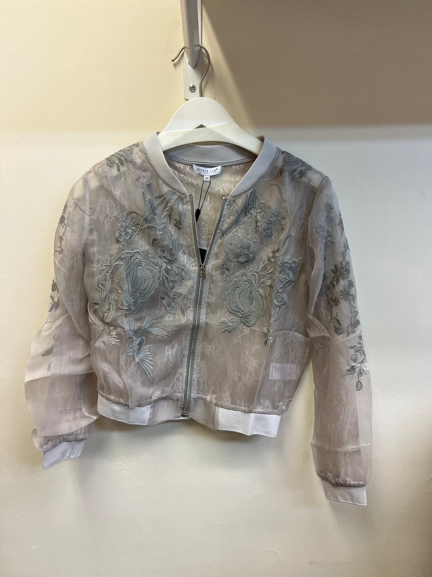 Tulle & Lace Combo Bomber