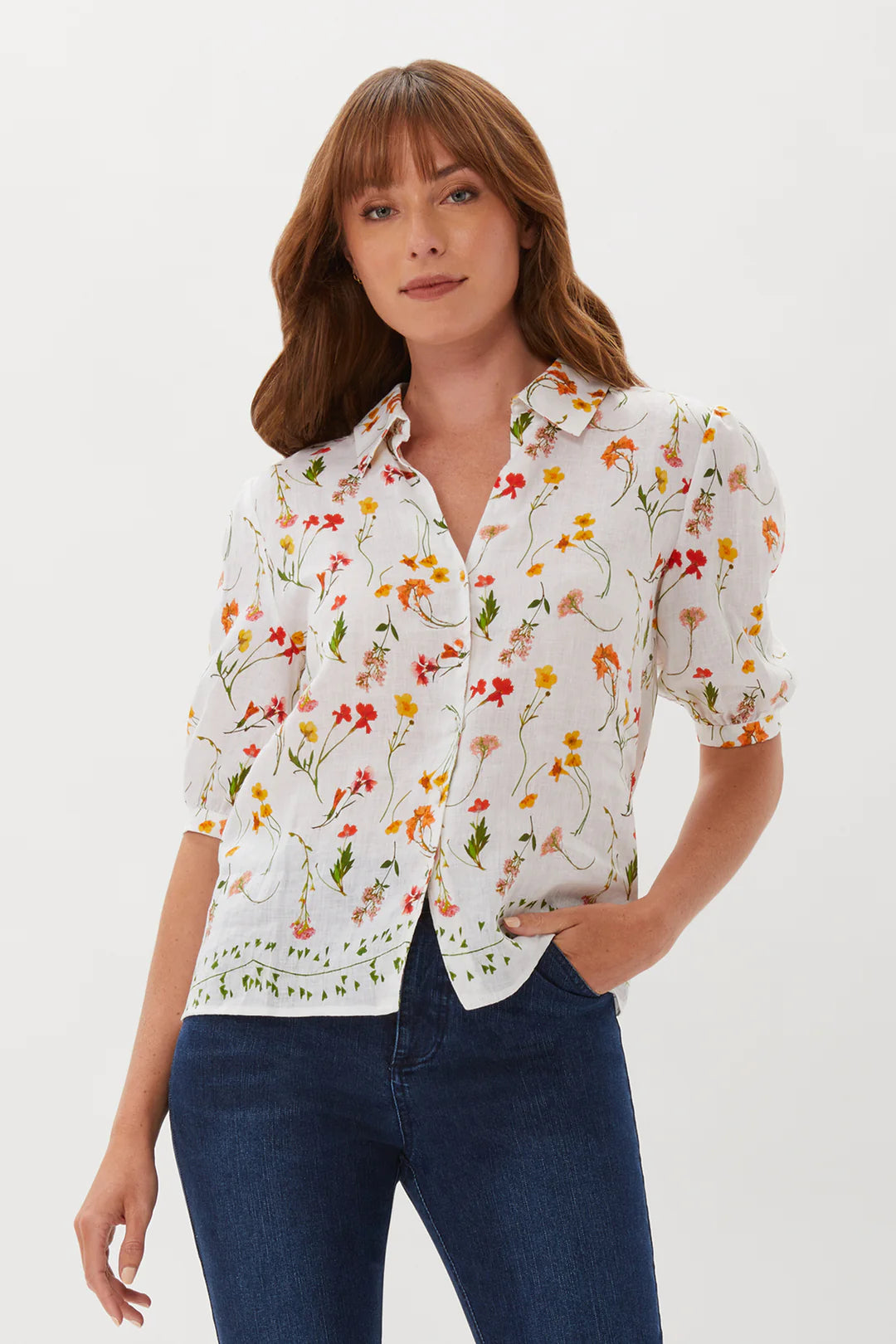 Witherspoon Puff Sleeve Top