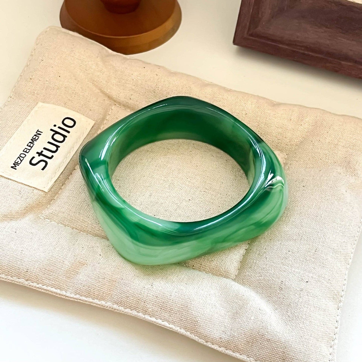 Candy Color Irregular Acrylic Bracelets DP25B589