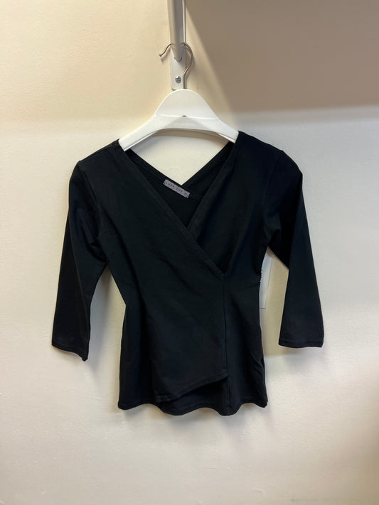 3/4 Sleeve Crossover Top
