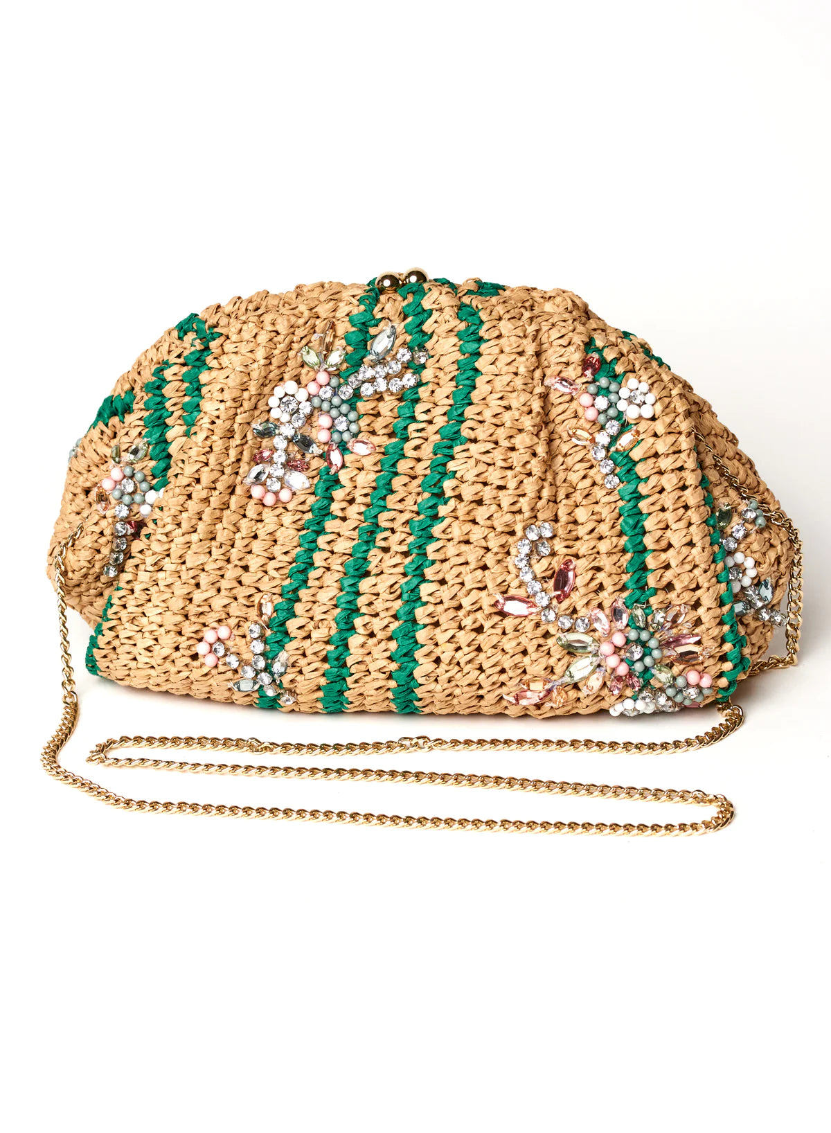 Alora Raffia Clutch