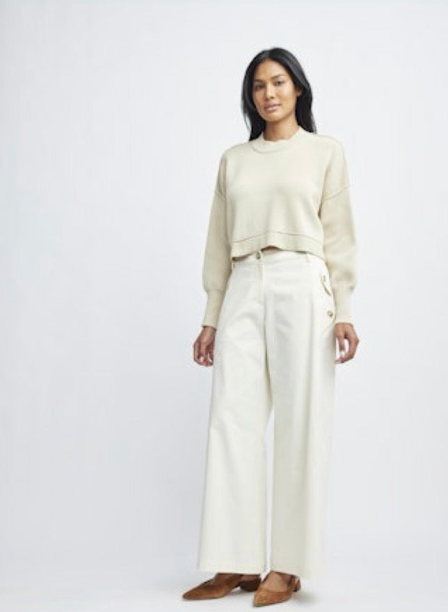 Self Contrast Rio Curvy Pocket Pants