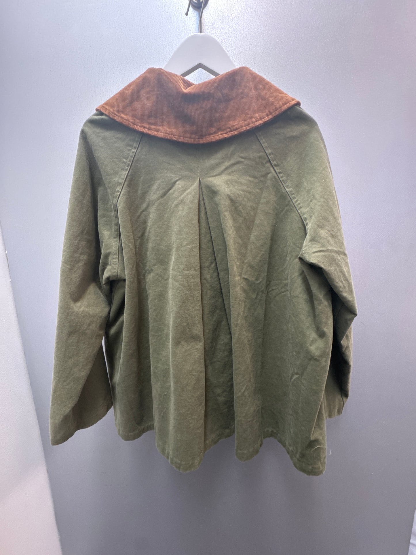 Corduroy Collared Cotton Chore Jacket