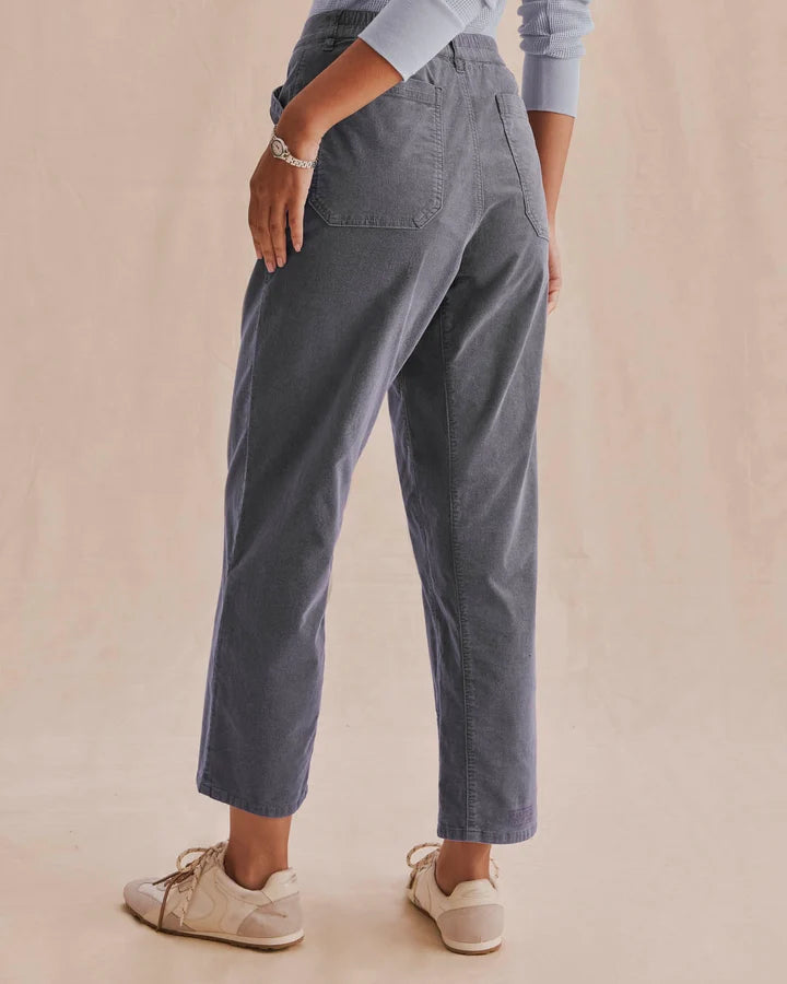 Carissa Corduroy Pant in Ash Navy
