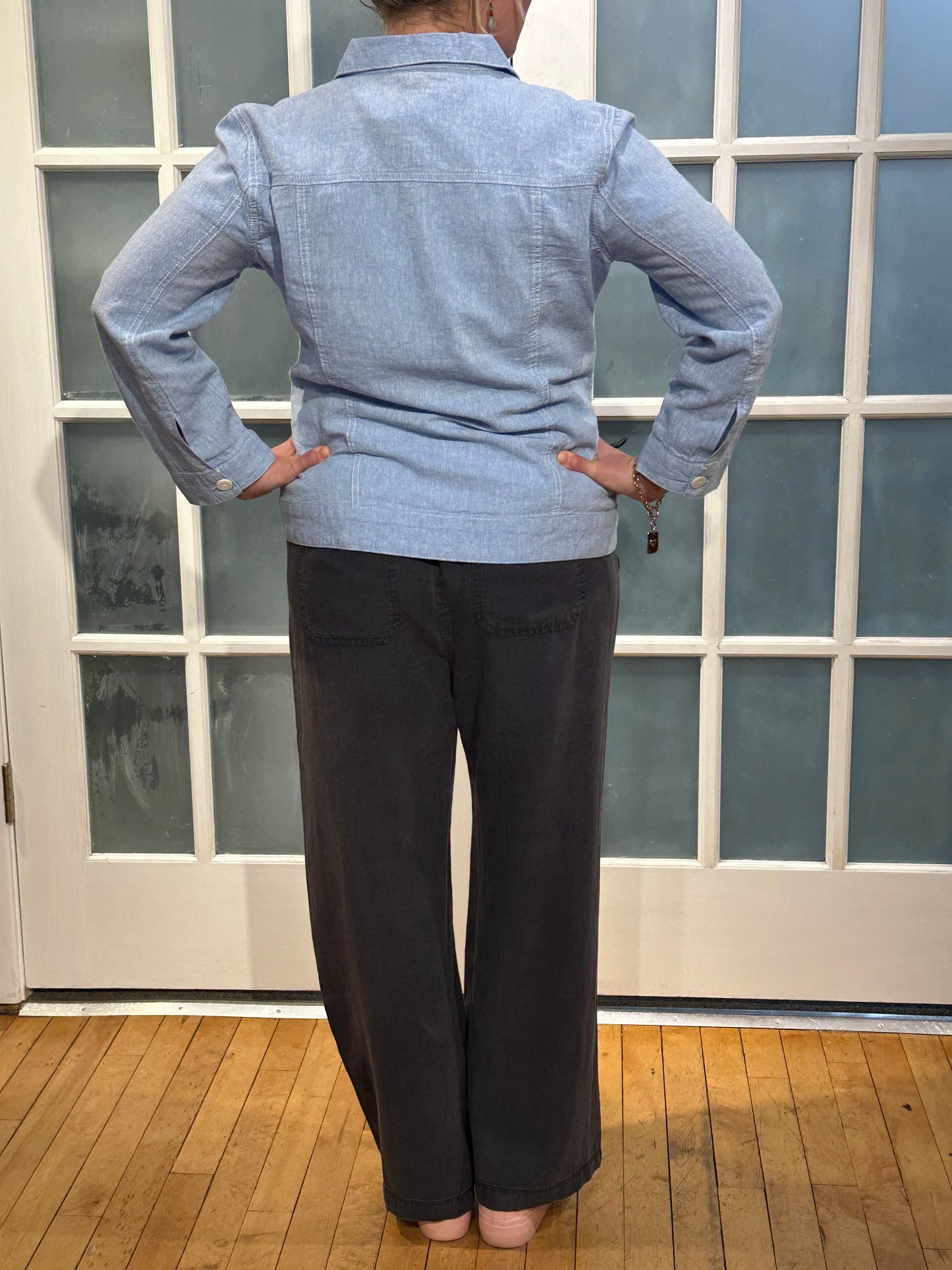 3/4 Sleeve Jean Jacket