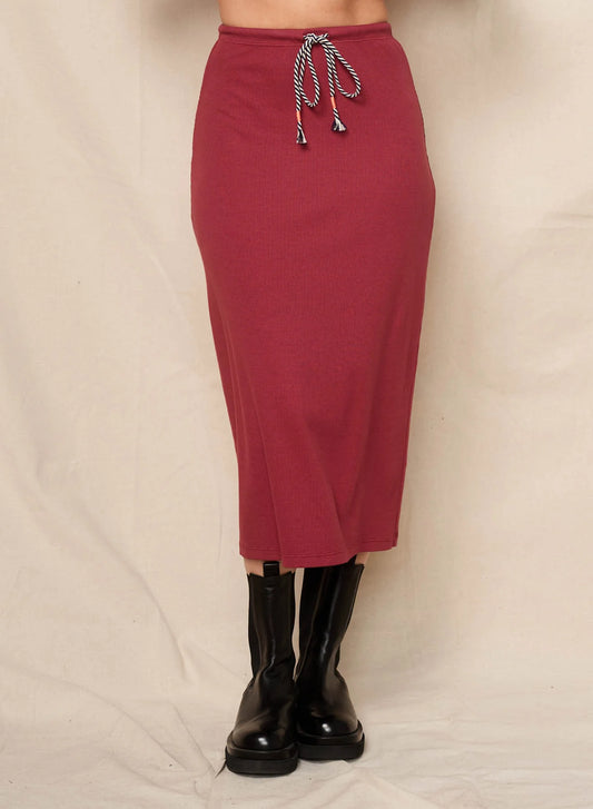 Skirt in Tibet Red