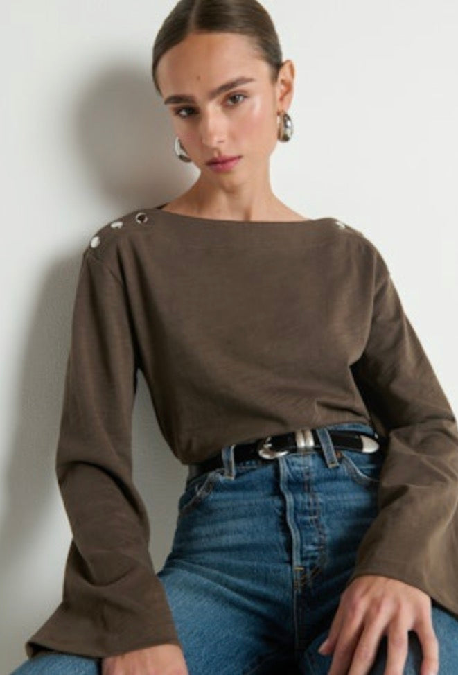 Rochelle Boatneck Tee