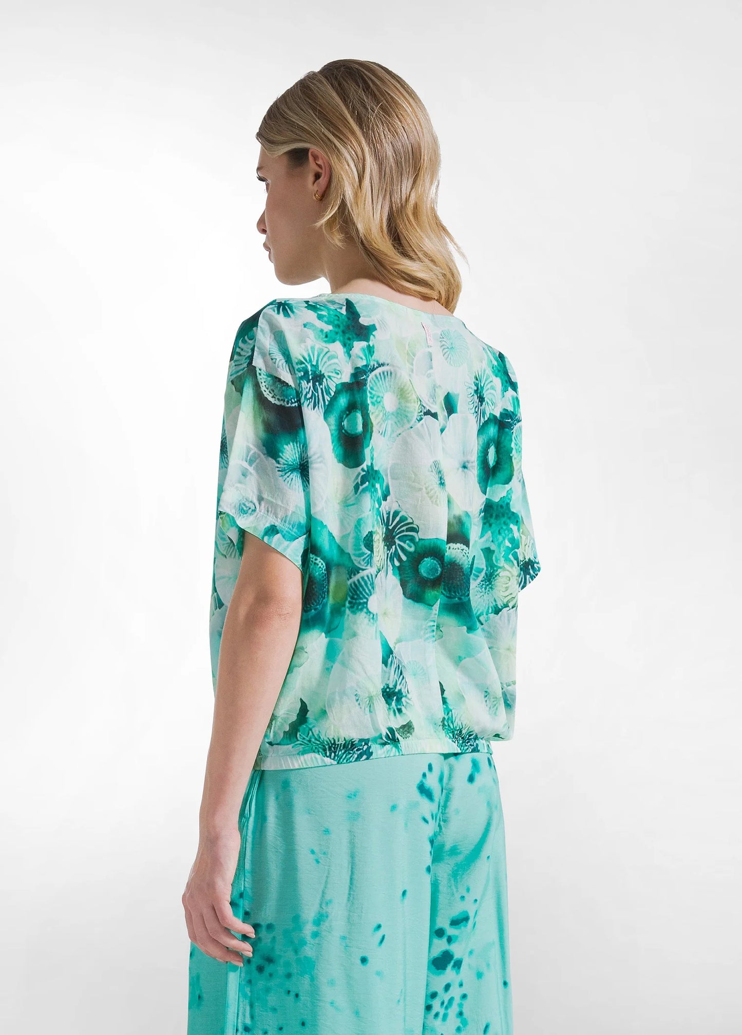 DEHA COTTON MUSLIN ALL-OVER TOP