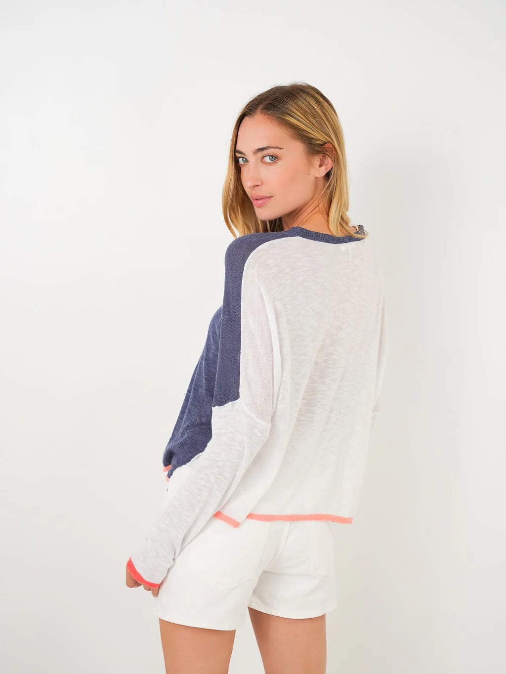 Breaker Top in Honest Indigo