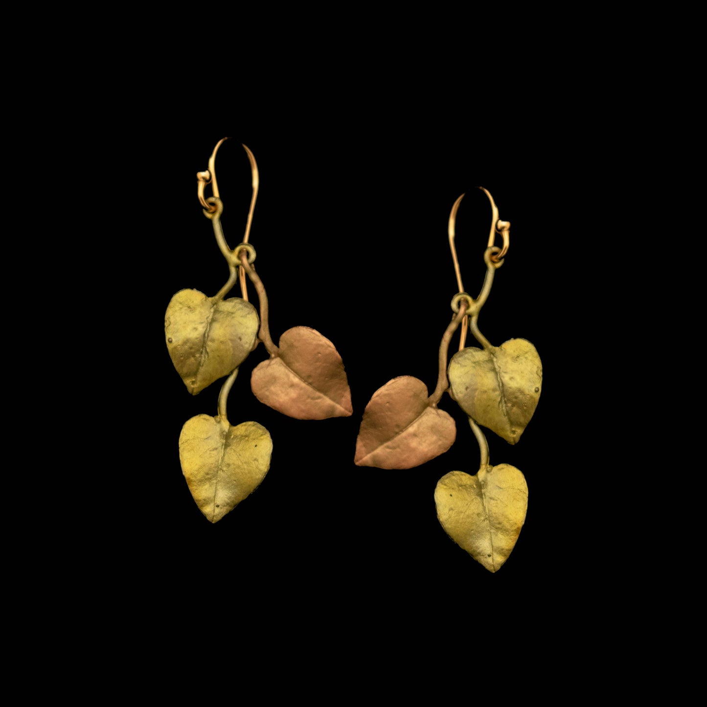 Sweet Potato Vine Dangle Earrings