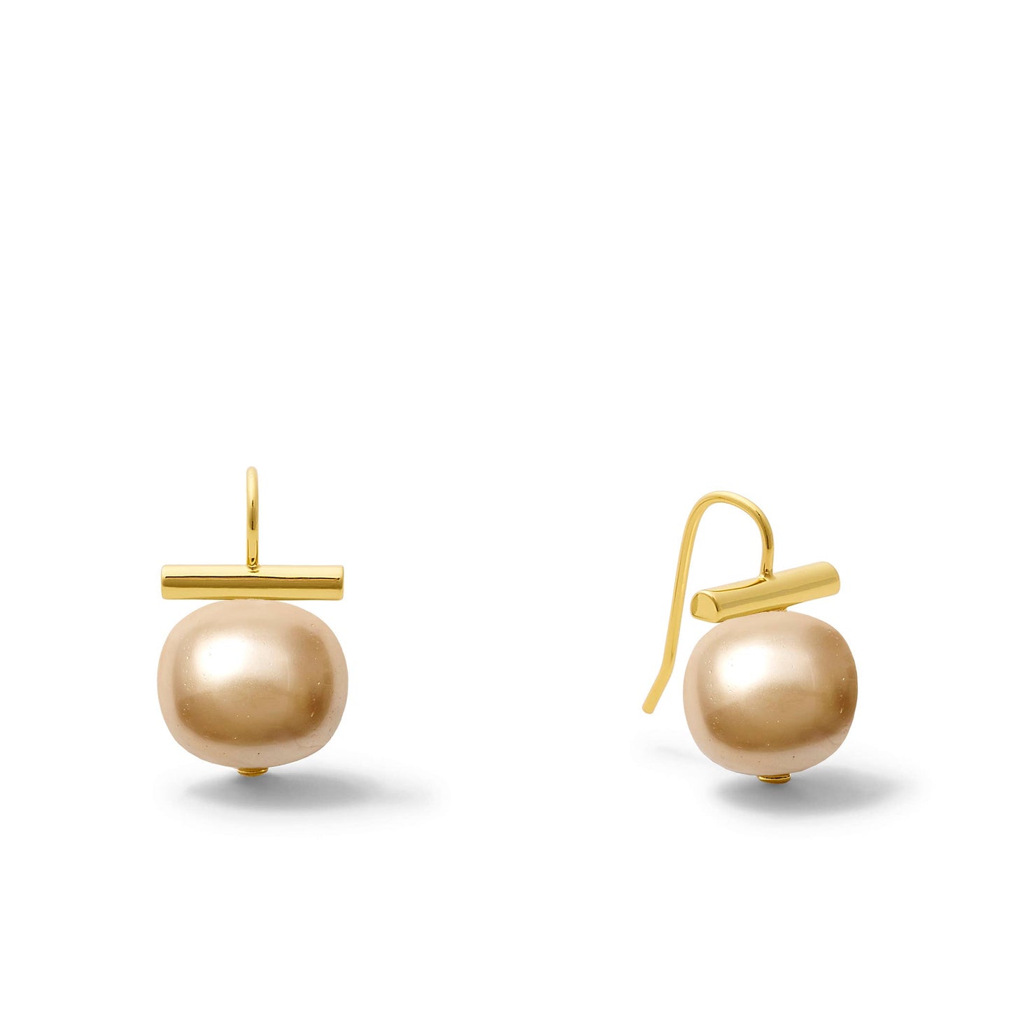 Classic Forever Fave Pebble Pearls Earrings~ Medium