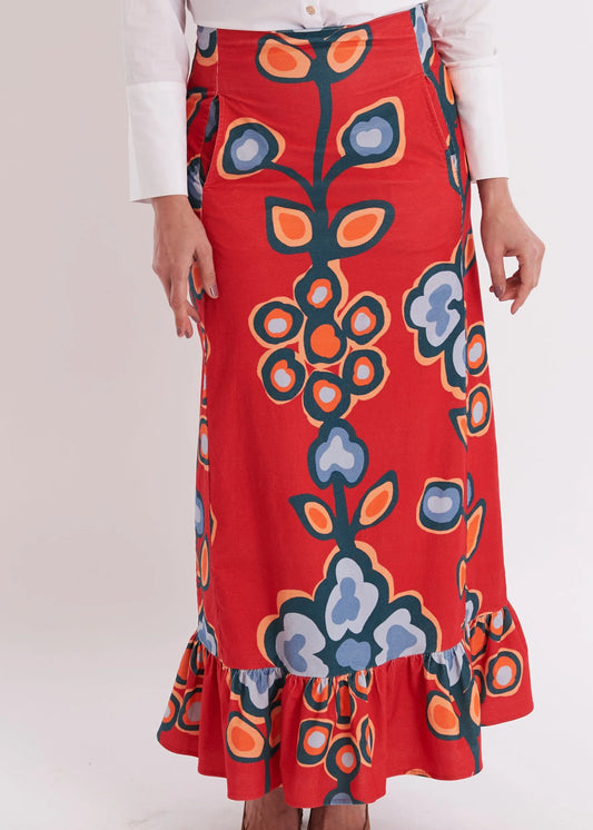 Hostess Skirt - Serendipity Merlot