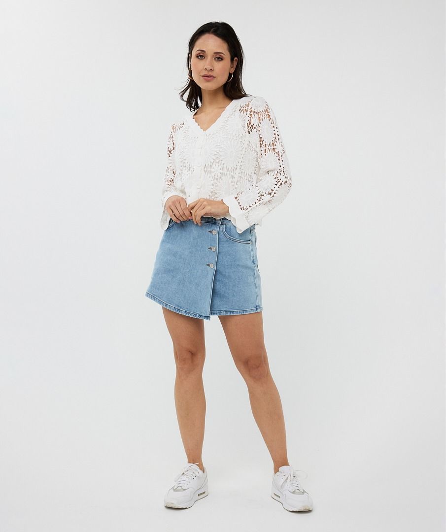 Skort Jeans Stretch