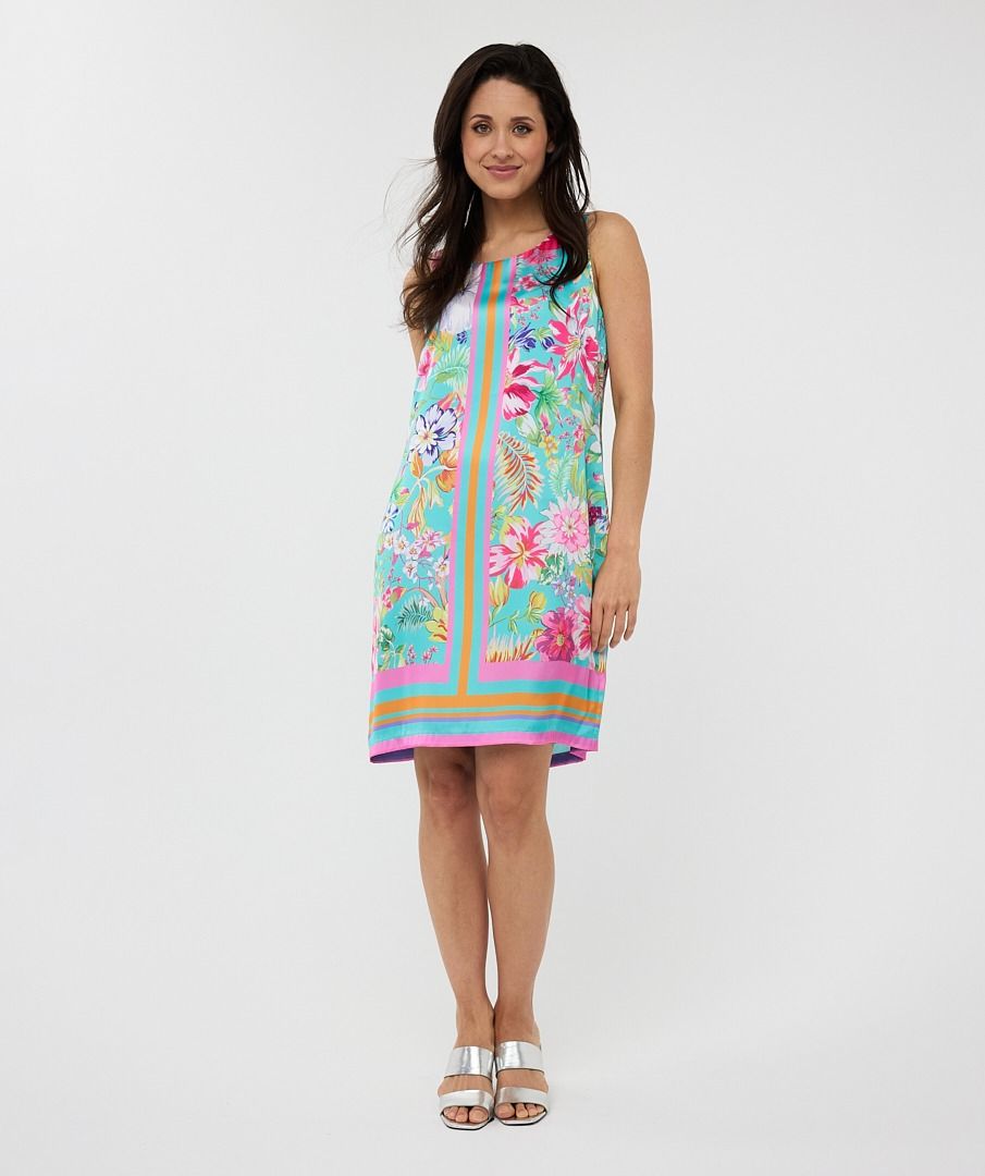 Dress Short Disco Flower