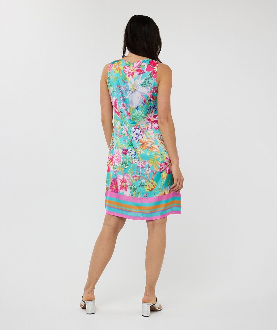 Dress Short Disco Flower
