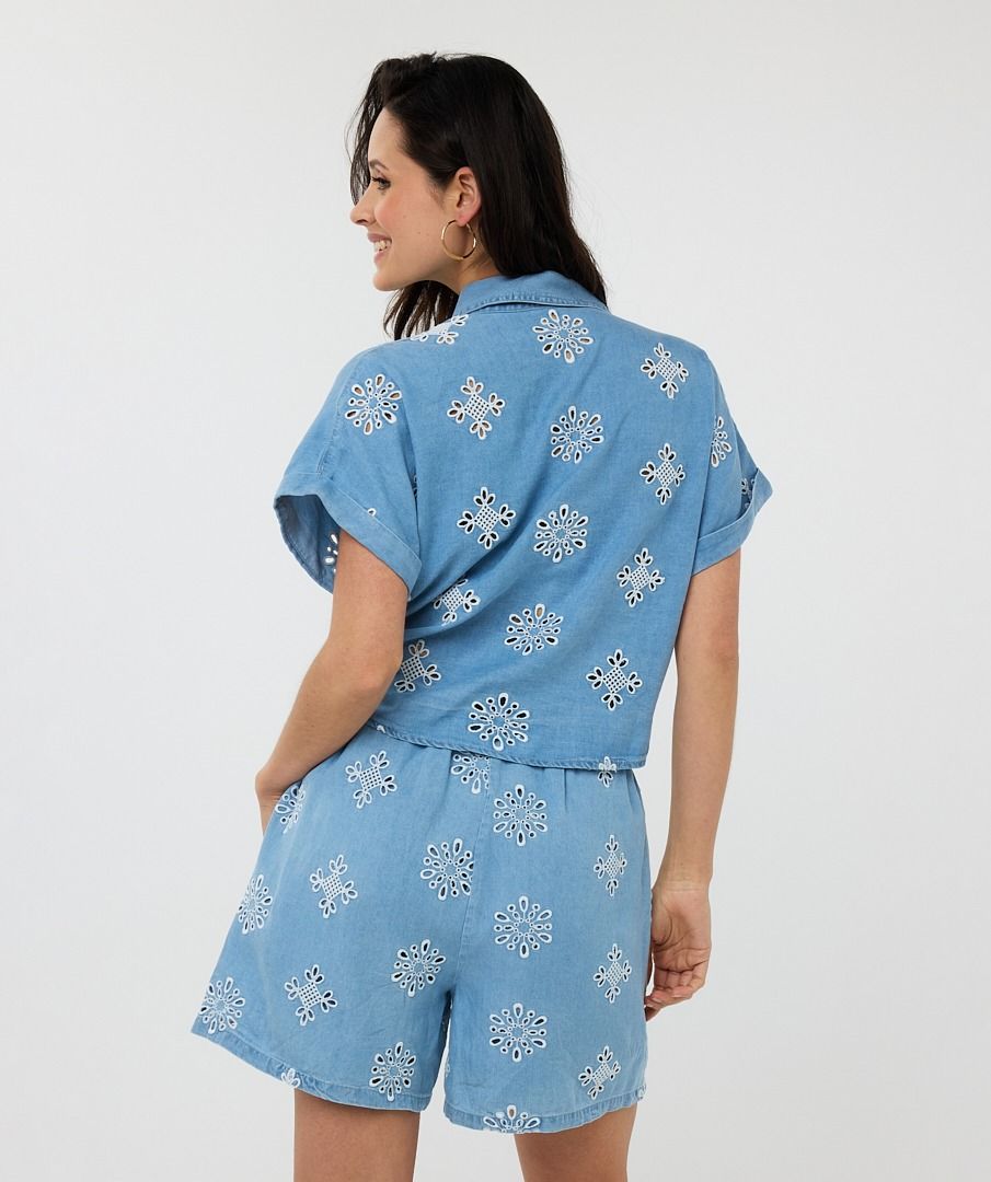 Blouse Knot Chambray