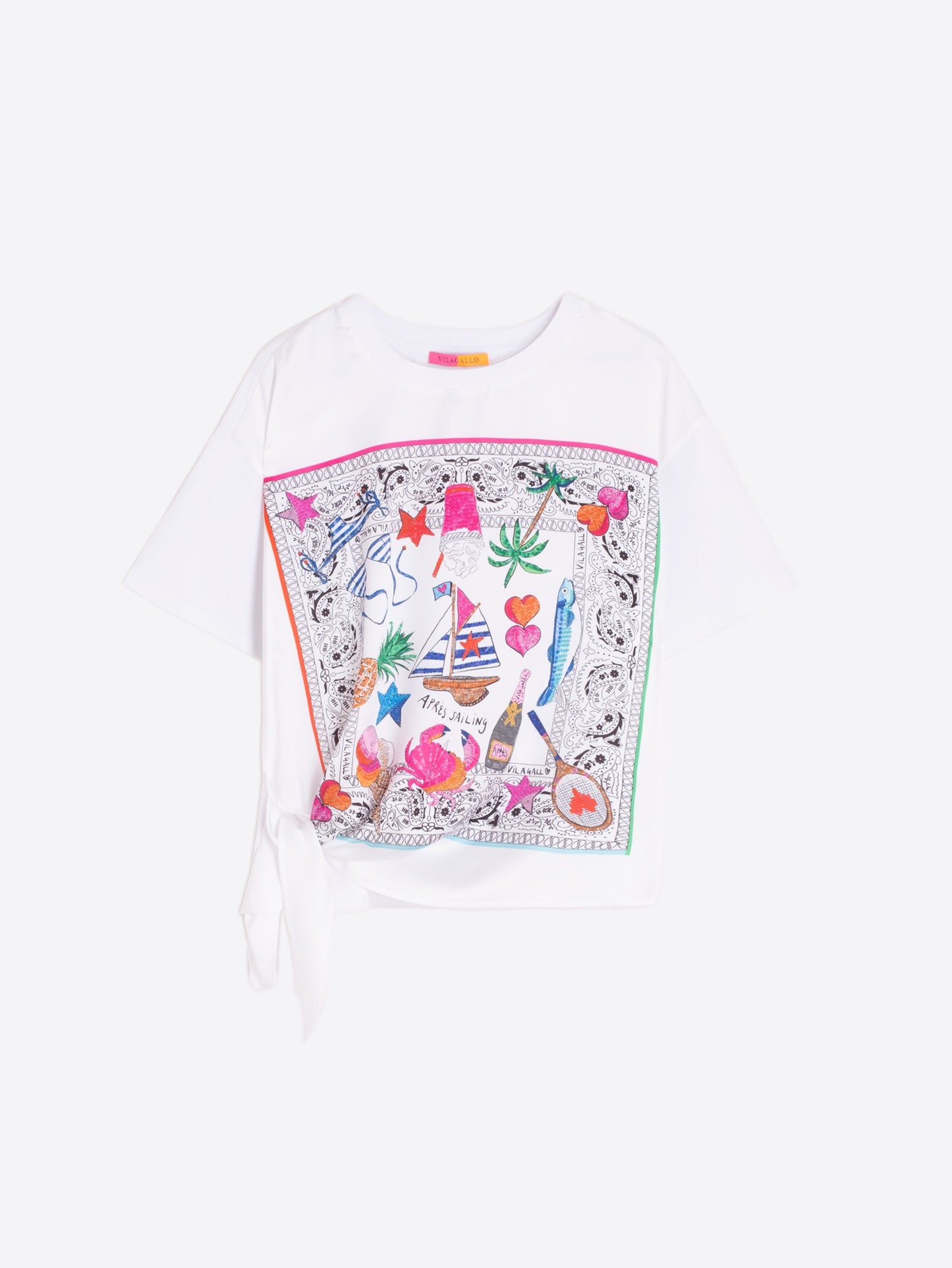 T-SHIRT KEIRA TS BANDANA PRINT