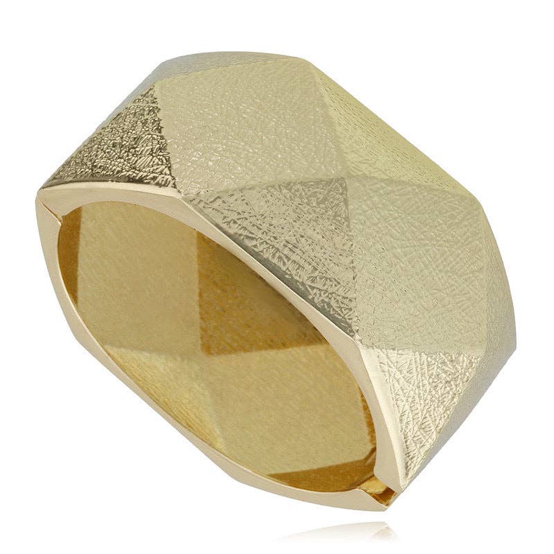 Stylish Chunky Wide Bangle Bracelet DP25F819