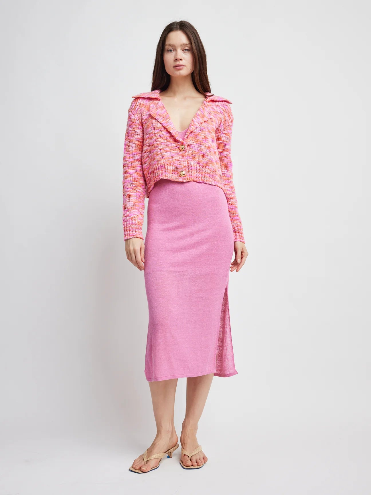 Elsie Crop Blazer Sweater