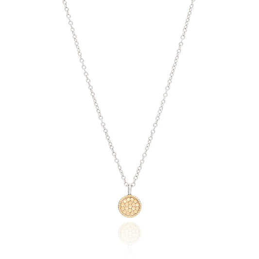 Classic Mini Circle Necklace - Reversible