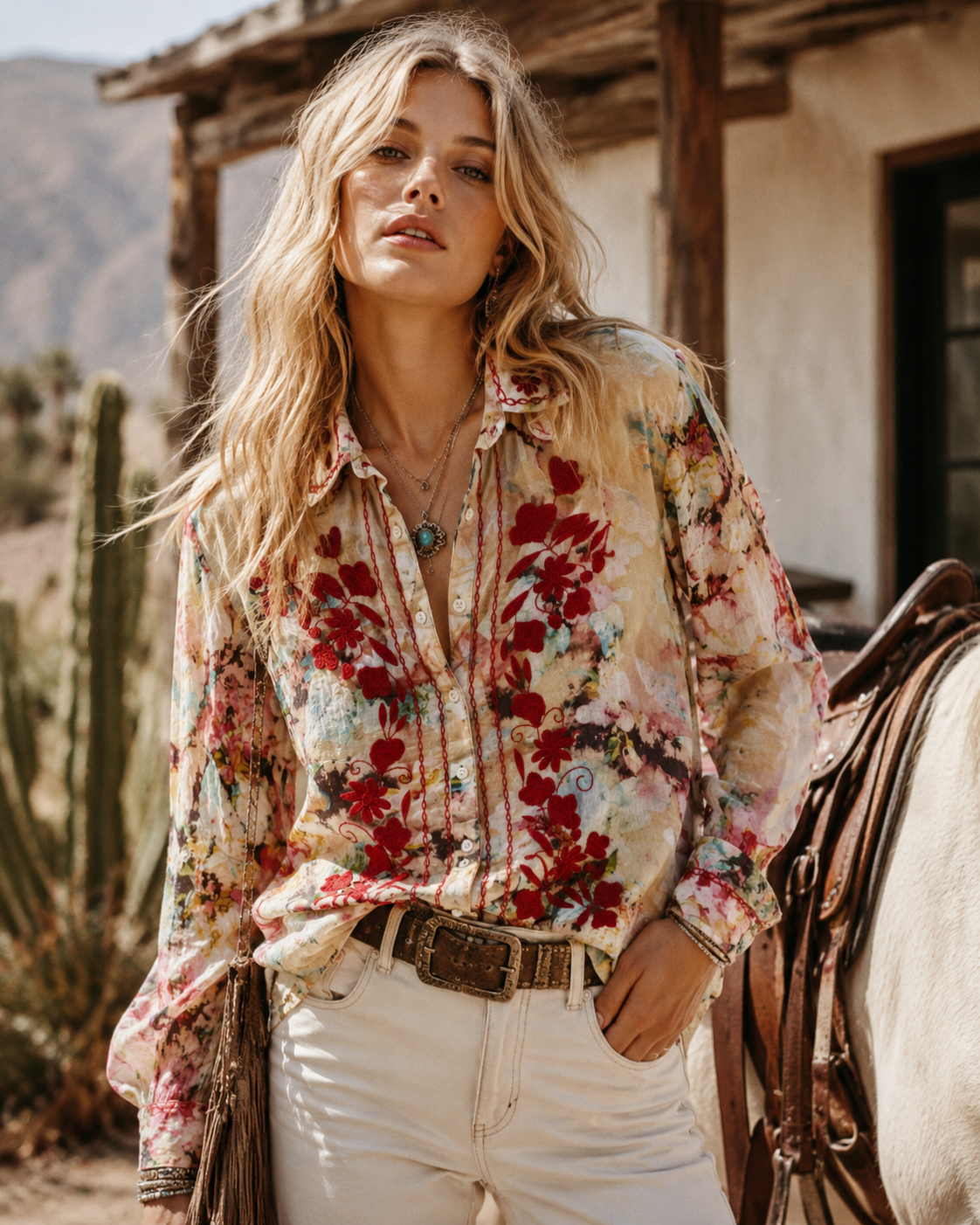 Lucienne Bloom Blouse