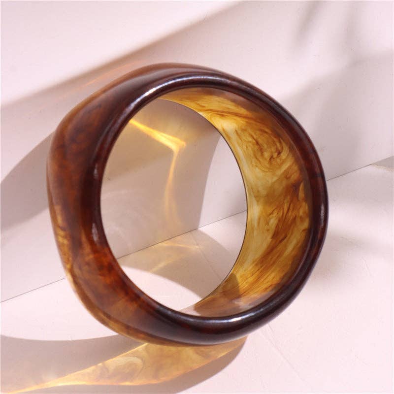 Colorful Irregular Single Acrylic Bracelets DP25B570