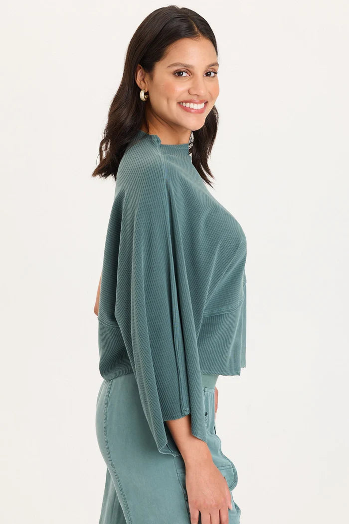 Gilchrist Asymmetrical Sleeve Top