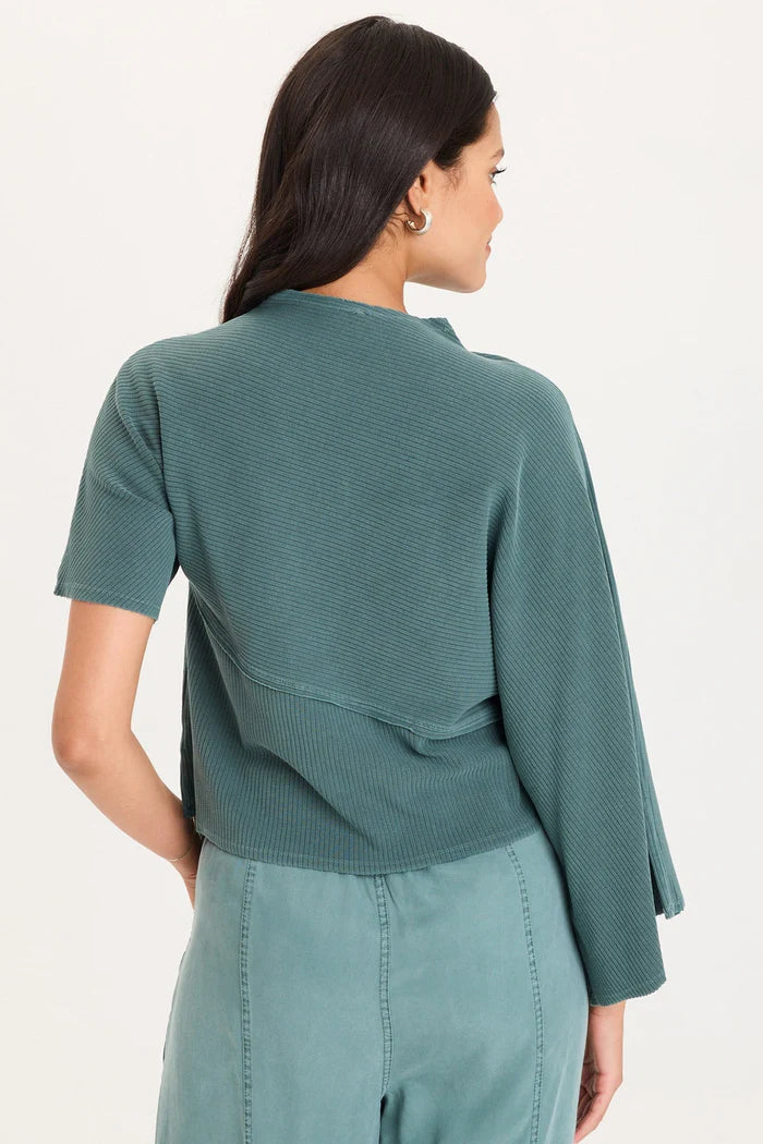 Gilchrist Asymmetrical Sleeve Top
