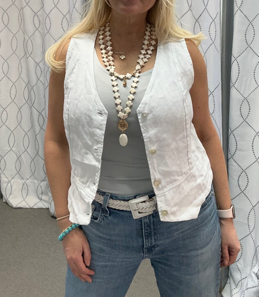 Linen Vest