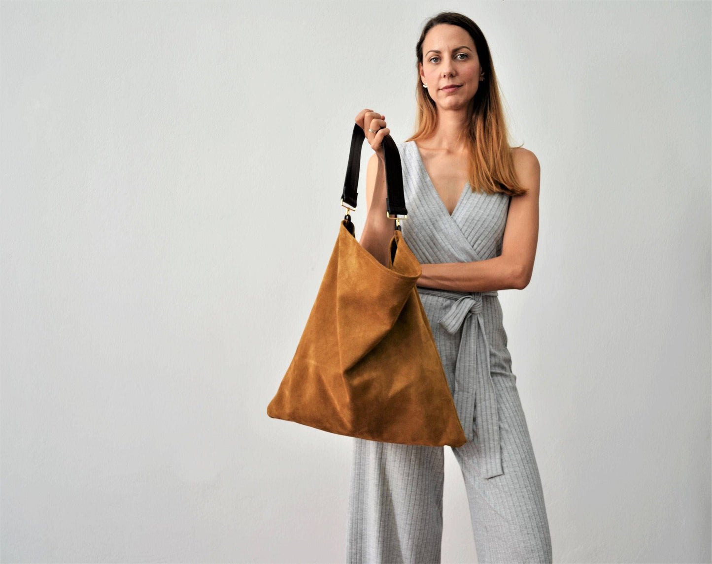 Akathi soft bag in caramel