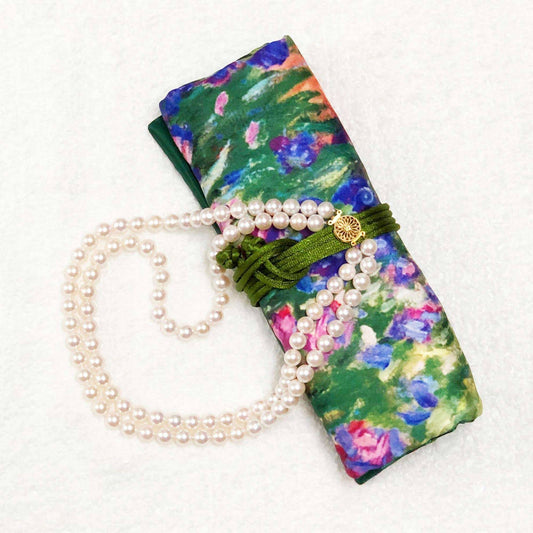 Alice Garden, Claude Monet Jewelry Roll