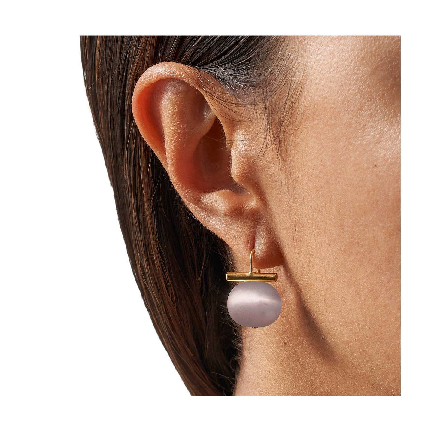 Classic Forever Fave Pebble Pearls Earrings~ Medium