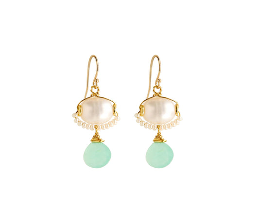 Clara Pearl Earrings