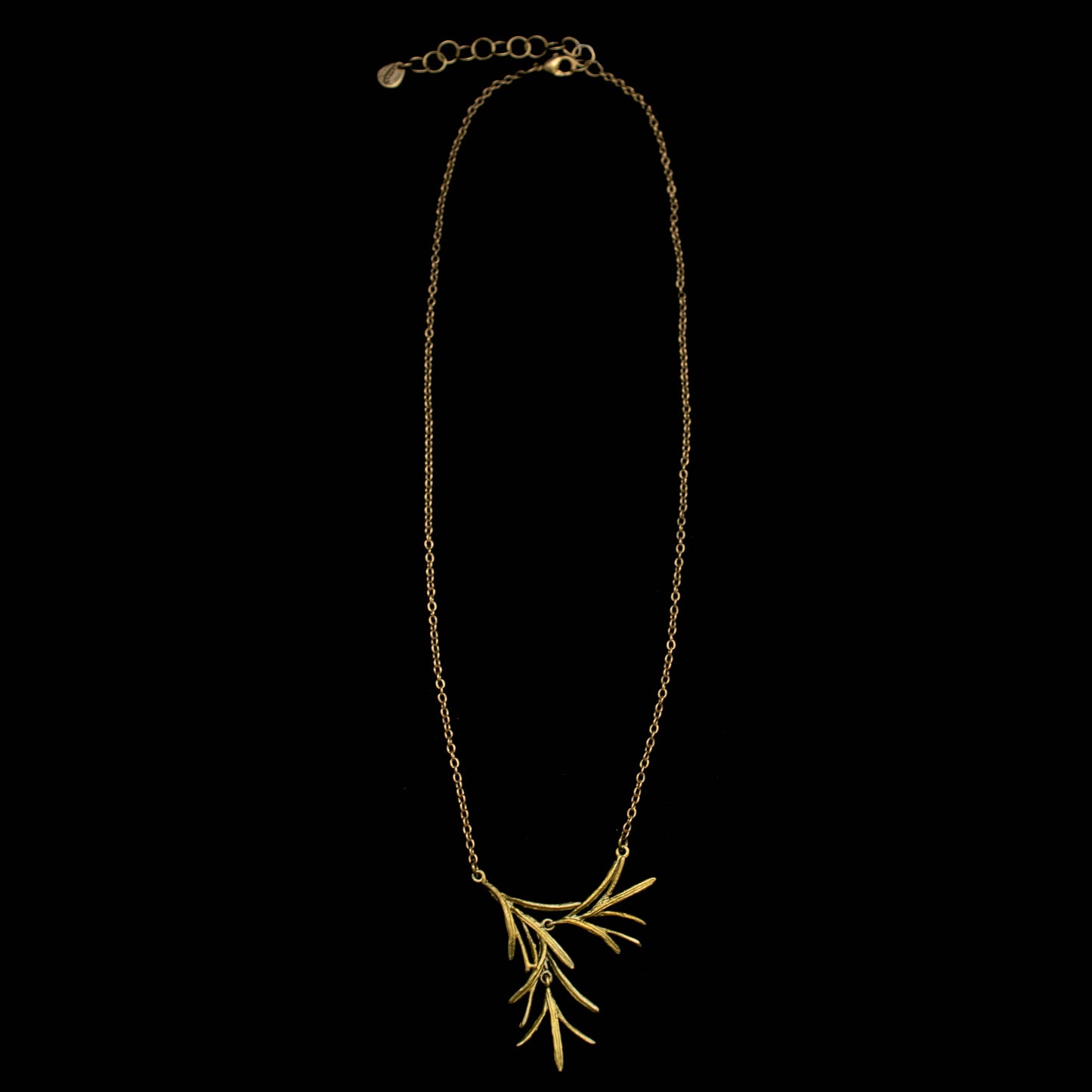 Rosemary Pendant - Dainty 16" Adj.