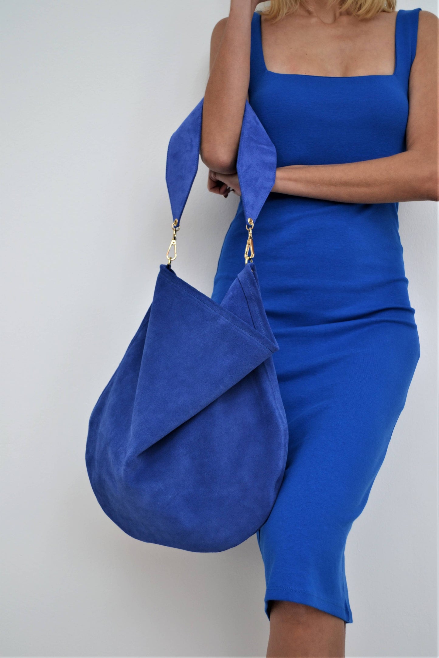 Anna soft bag in blue