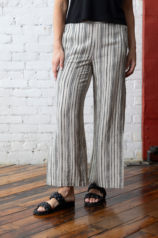 Retro Stripe Ankle Pant
