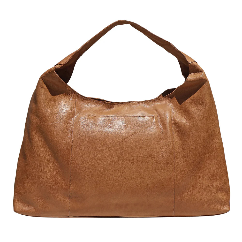 Lindsey Laser Leather Tote Bag