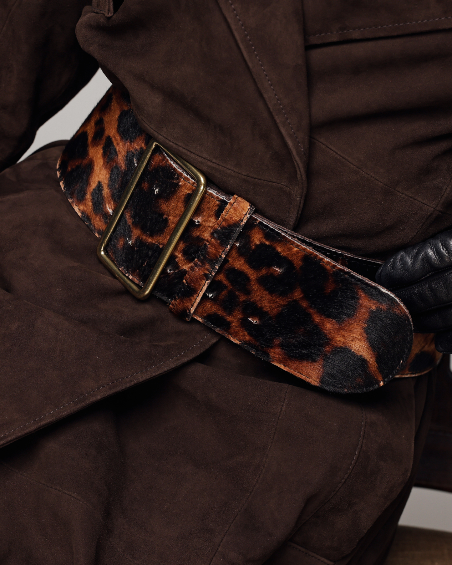 MADE TO ORDER Lori | Wide Animal Print Belt