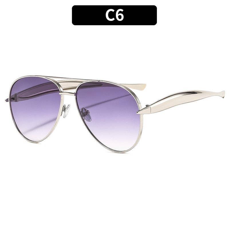 Metal Frame Sunglasses