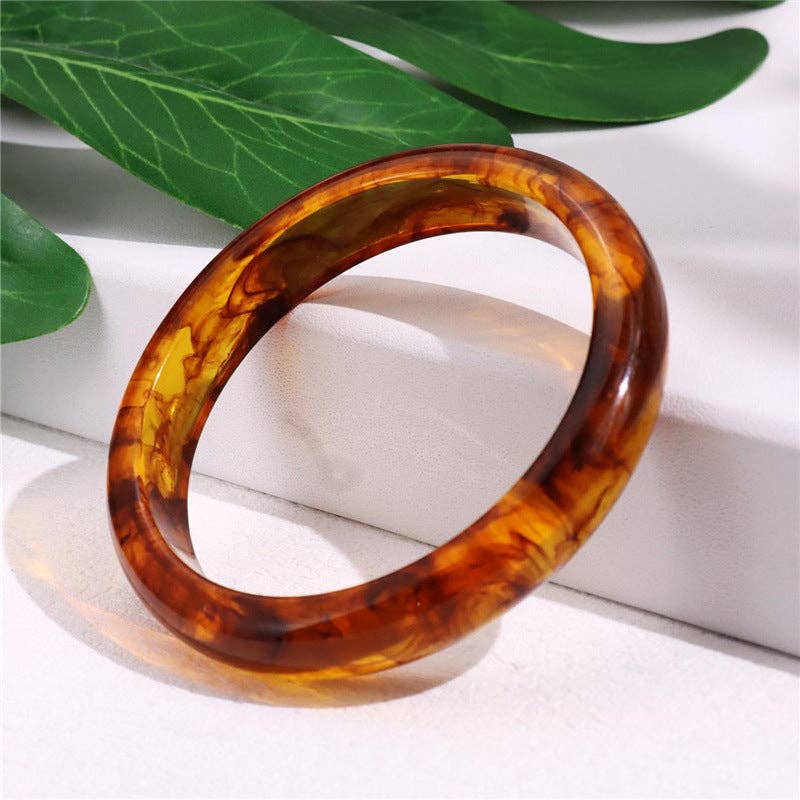 Colorful Irregular Single Acrylic Bracelets DP25B570