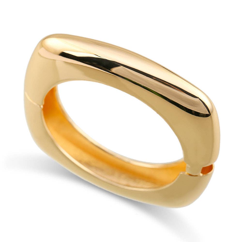 Stylish Chunky Wide Bangle Bracelet DP25F819