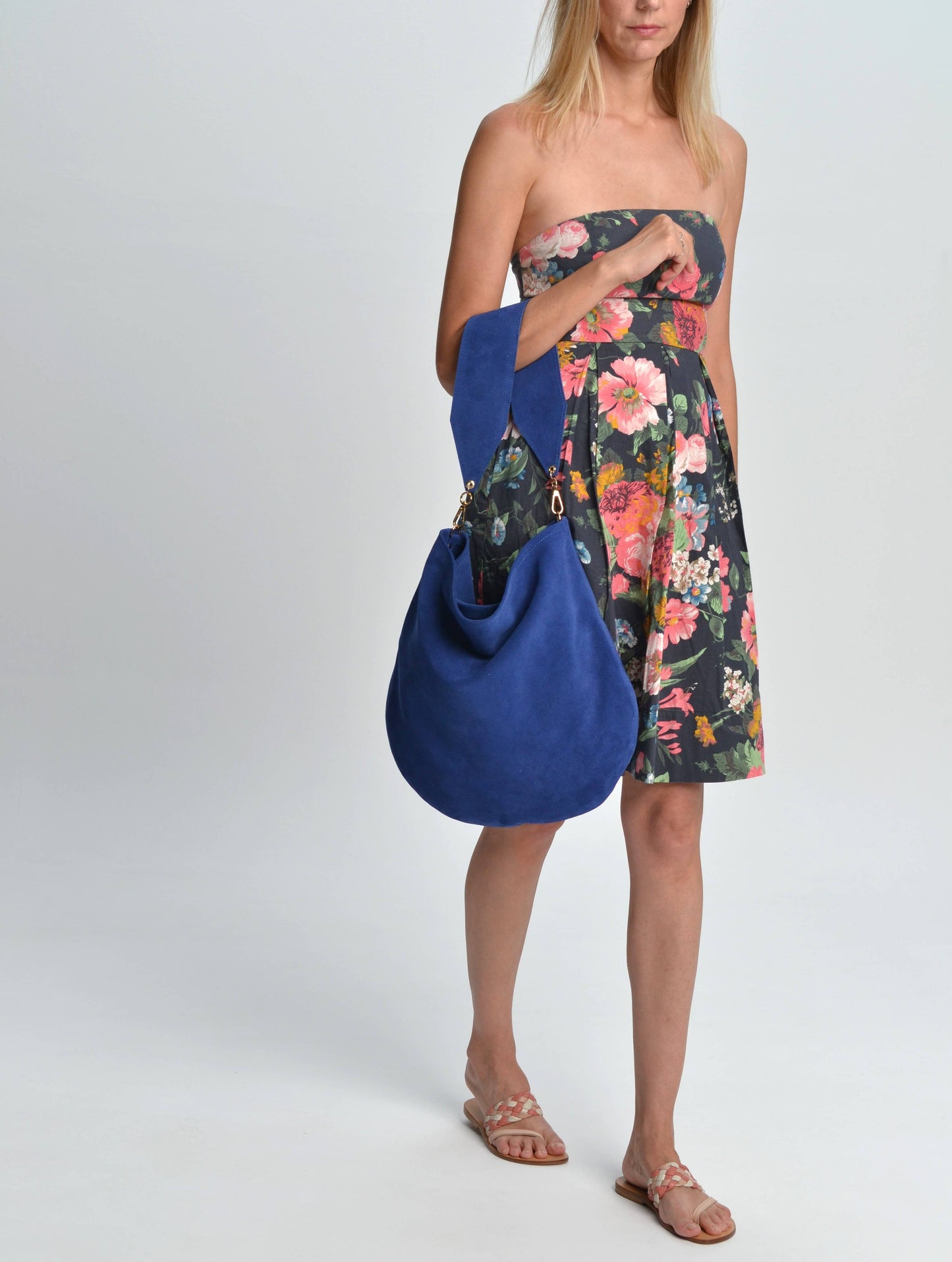 Anna soft bag in blue