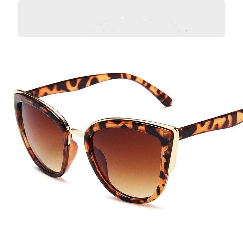 Vintage Cat Eye Sunglasses For Women's Fashion