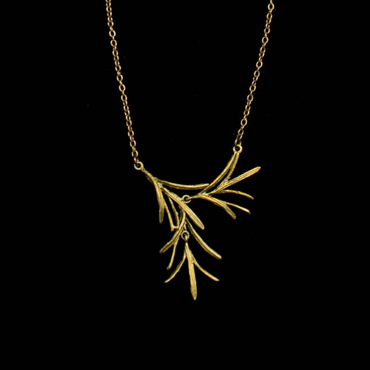 Rosemary Pendant - Dainty 16" Adj.