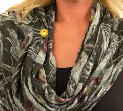 Large Turquoise Rose Magnet Button Pin Set