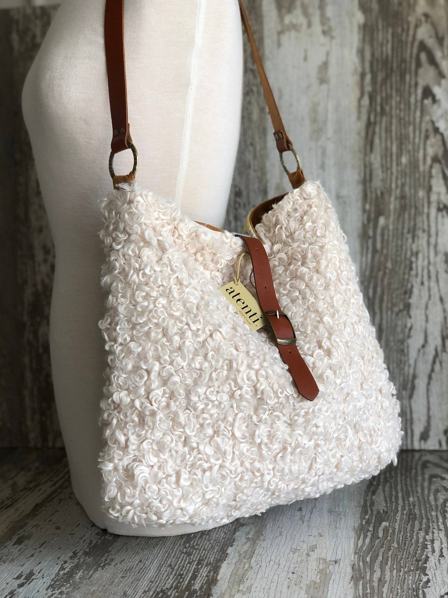 Curly Cute Soft Tote