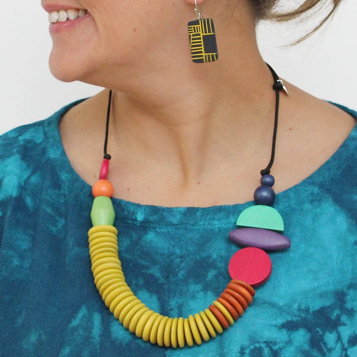 Multi Contemporary Phoenix Necklace