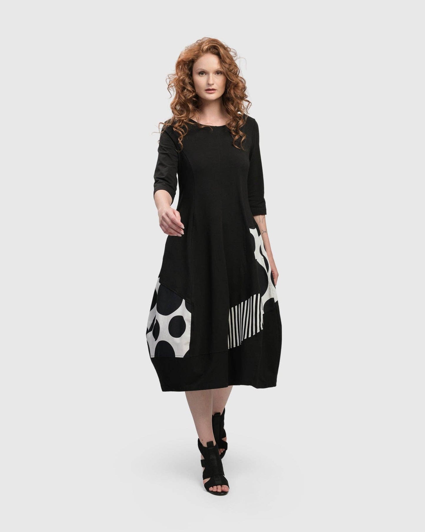 Urban Broadway Cocoon Dress, Mono